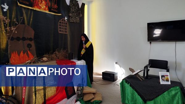 تشییع شهید گمنام در دبیرستان نورالهدی کبودراهنگ 