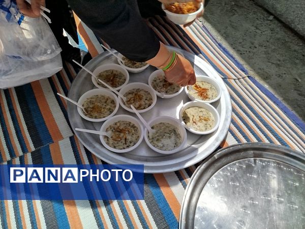 هیات عزاداری شهرستان هوراند در روز تاسوعا
