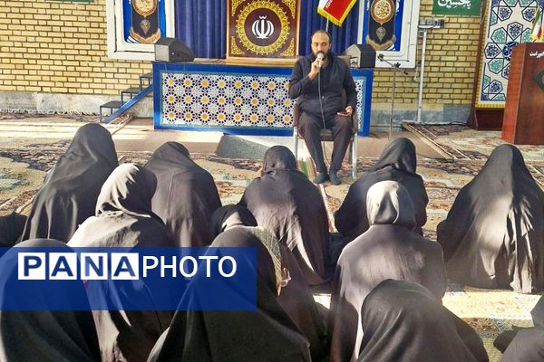 عطر ایمان در آیین بدرقه دختران راهیان نور فشافویه 