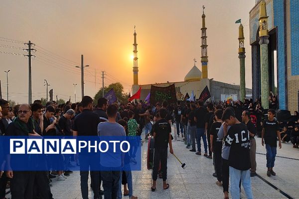 تجمع هیات‌های مذهبی در روز عاشورا