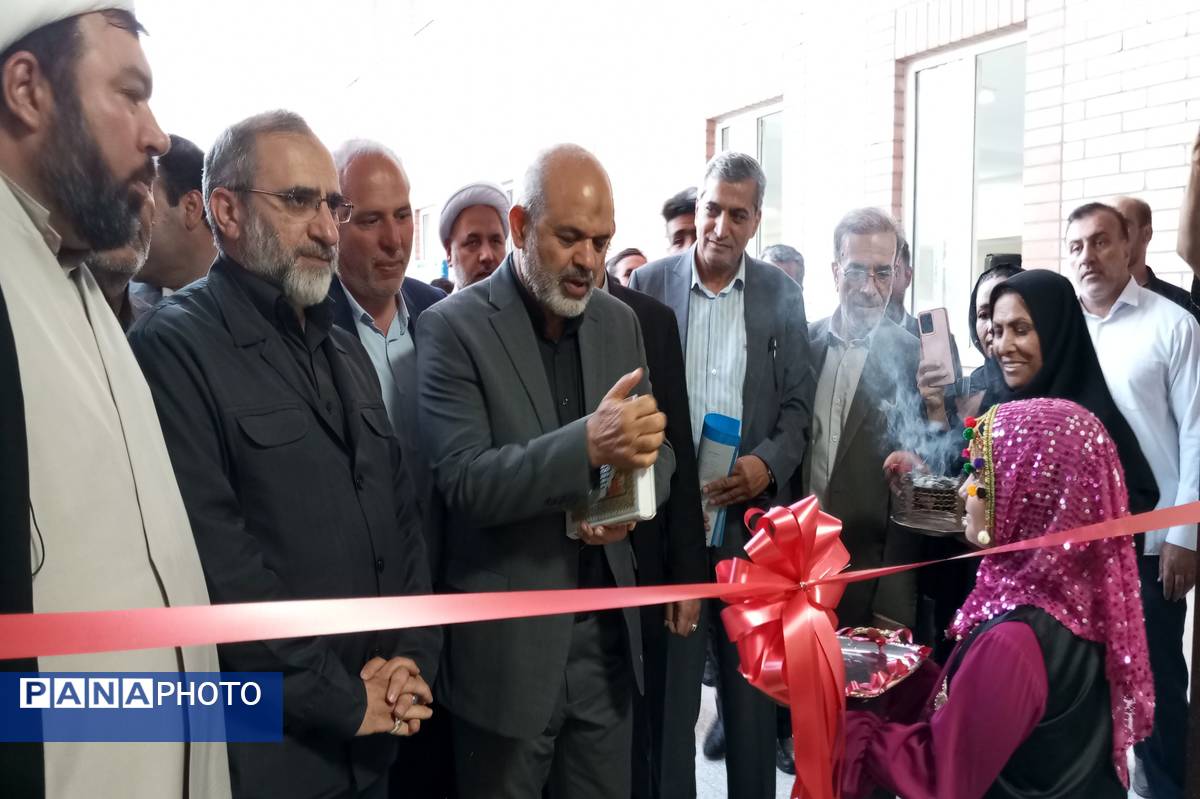 افتتاح مدرسه ۱۸ کلاسه دخترانه دوره اول و دوم ابتدایی در شهرستان ساوه