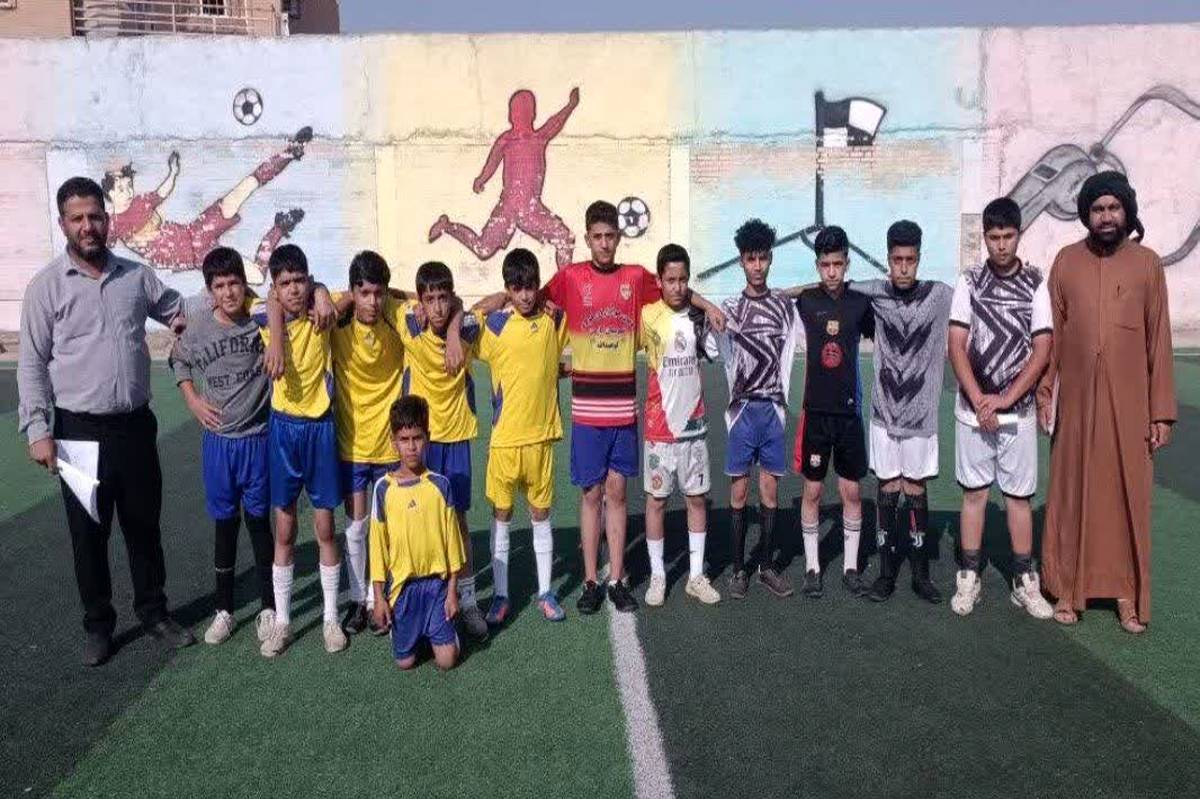 مسابقات ورزشی در محله کرامت قلعه چنعان برگزار شد