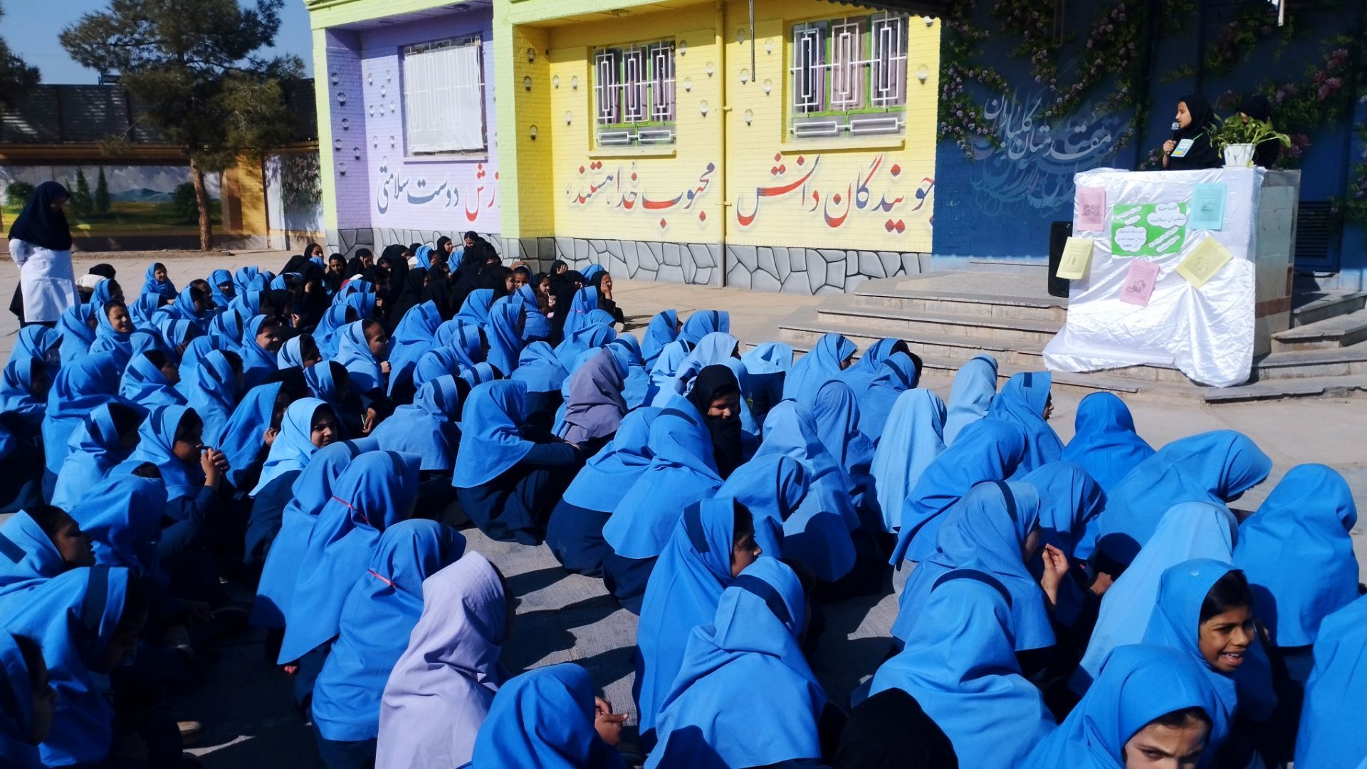 گرامیداشت هفته سلامت در آموزشگاه فرهنگ شهرستان خلیل آباد 