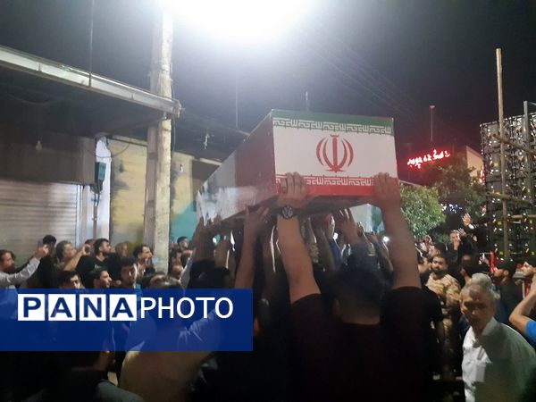 وداع پرشور با شهید ذاکریان در بابل
