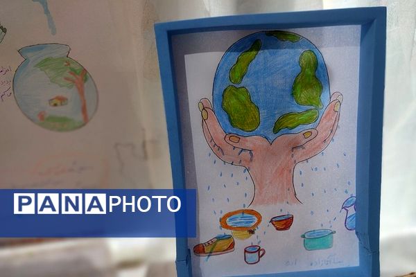 پویش نگهبان آب درمدرسه شهیدمعظم شهر قدس