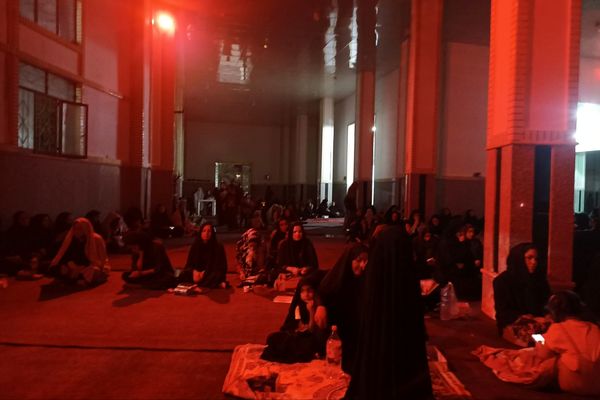 احیای شب بیست و یکم ماه مبارک رمضان در حاجی آباد