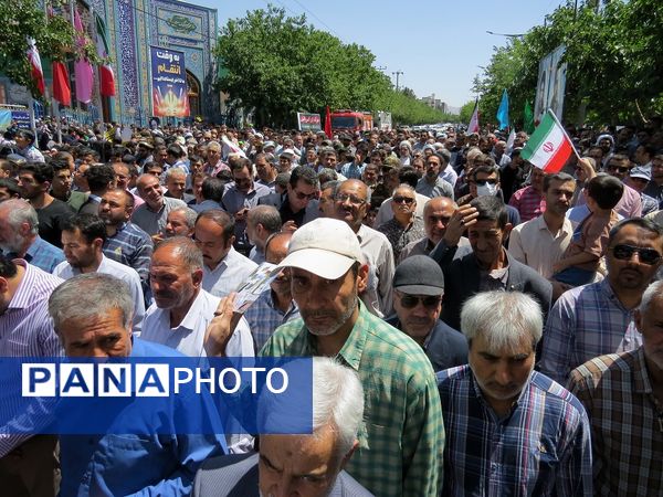 برگزاری راهپیمایی جمعه‌های خشم در بجنورد