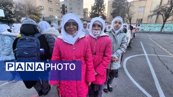 شروعی به شکوه صبحگاهی دبستان صائب تبریز