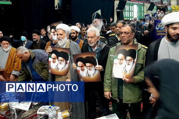 حماسه ۹ دی زنده است؛ ورامینی‌ها بار دیگر با ولایت، پیمان بستند