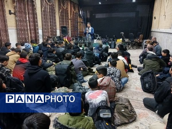 اردوی راهیان نور پسران دانش آموز قم