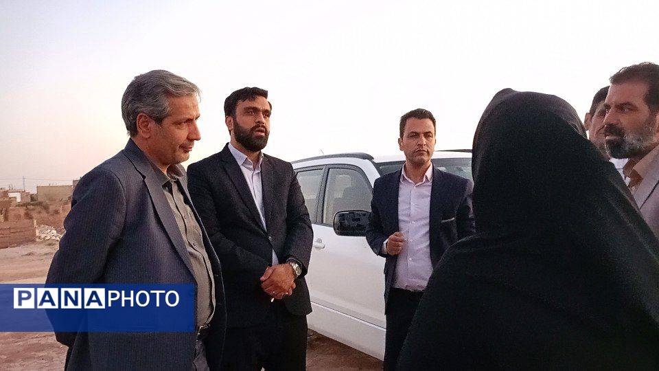 فرماندار کاشمر از وضعیت آب روستای قوژد بازدید کرد