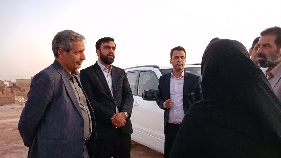 فرماندار کاشمر از وضعیت آب روستای قوژد بازدید کرد