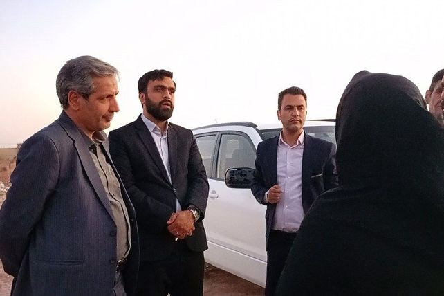 فرماندار کاشمر از وضعیت آب روستای قوژد بازدید کرد