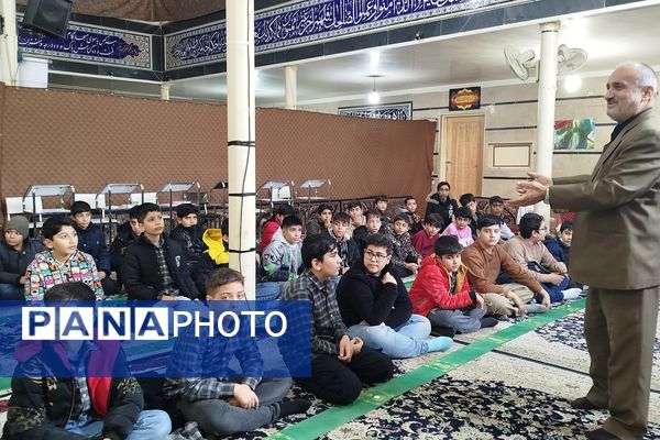 گرامیداشت شهادت حضرت زینب (س) و آیین یادواره شهید امیرحسین زمانی در مسجد ولیعصر(ع)اسلامشهر