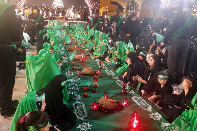 مراسم عزاداری سالروز شهادت حضرت رقیه(س) در قم