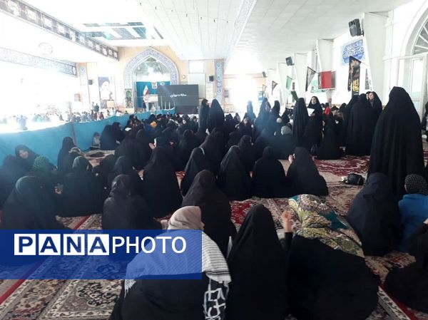 اجتماع بزرگ  بسیجیان شیروان در مصلی امام خامنه‌ای (مدظله العالی) 