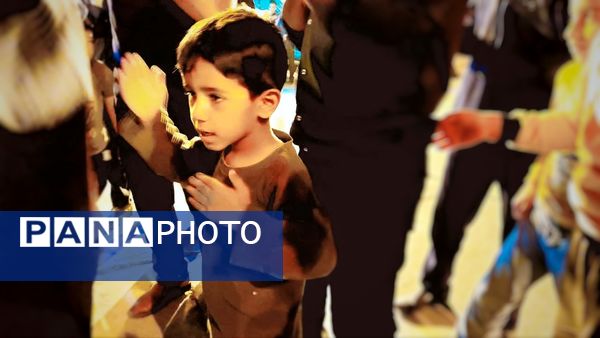 مراسم عزاداری و سینه‌زنی شب دوم محرم در شهرستان مارگون