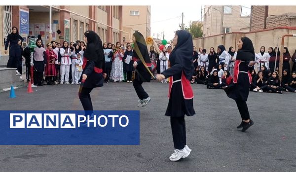 زنگ ورزش در دبیرستان نسیبه با حال و هوای المپیادی