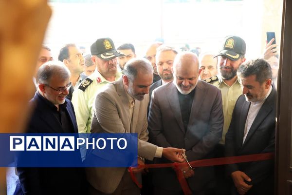 افتتاح پروژه بلوار شهید ناصربخت و تصفیه‌خانه ۳ حصار در البرز