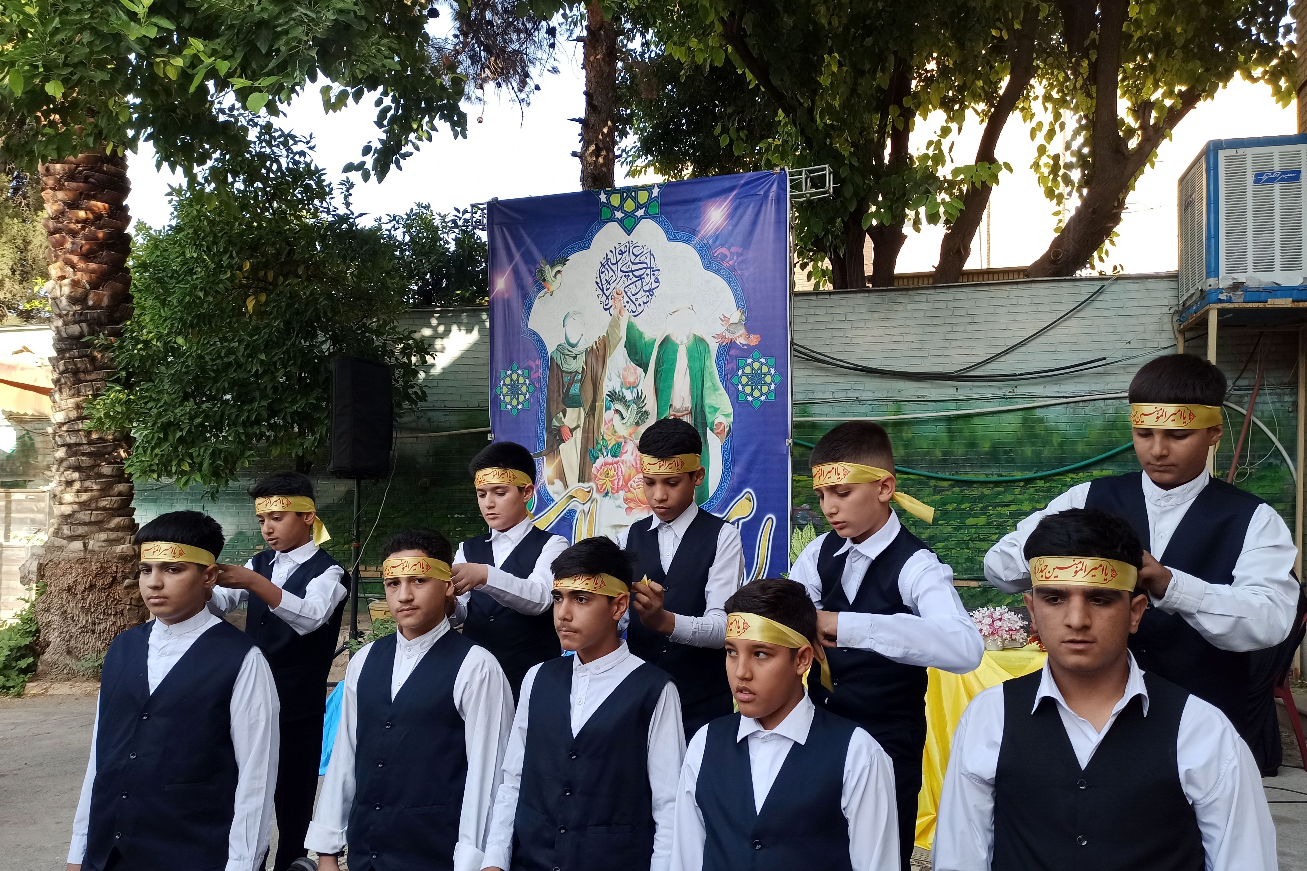 برگزاری جشن عید غدیر در اداره آموزش و پرورش ناحیه 3 شیراز