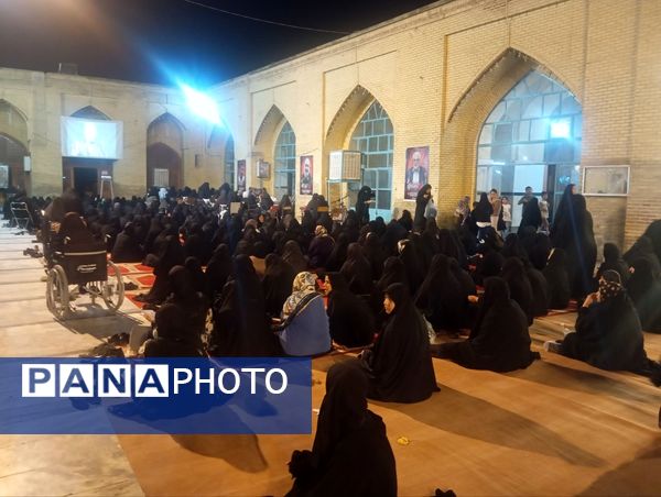 مراسم عزاداری سیدالشهدا (ع) در مسجد جامع نیشابور