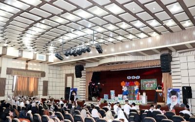 برگزاری جشن الفبا برای دانش آموزان کلاس اول دبستان سما شیروان