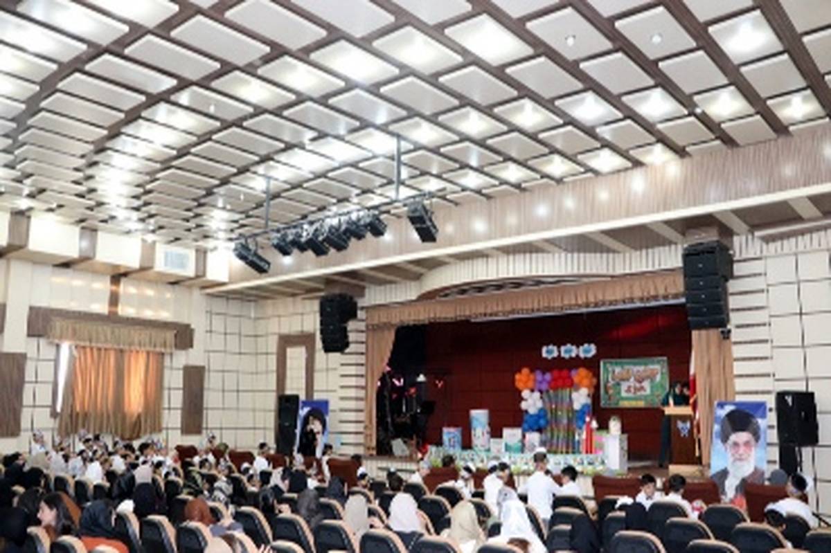 برگزاری جشن الفبا برای دانش آموزان کلاس اول دبستان سما شیروان