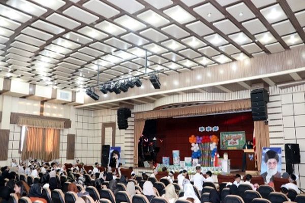 برگزاری جشن الفبا برای دانش آموزان کلاس اول دبستان سما شیروان