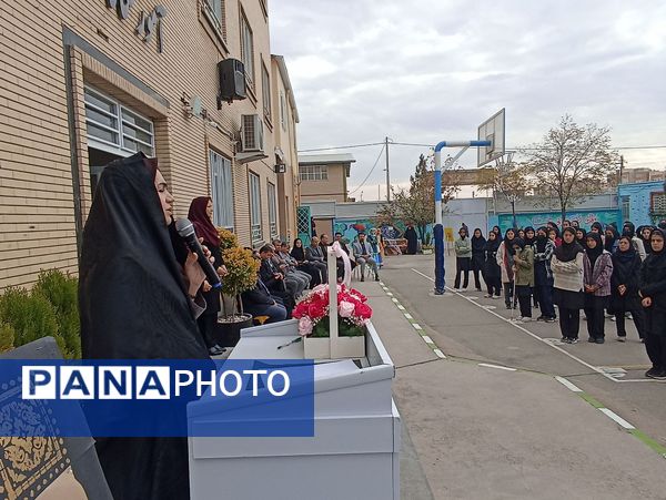 افتتاحیه کافه کتاب و سالن مطالعه در دبیرستان وکیلی۹