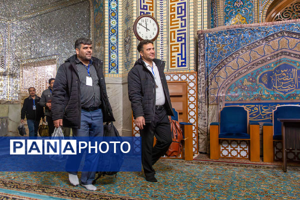 آیین معنوی اعتکاف در حرم مطهر رضوی- ۱