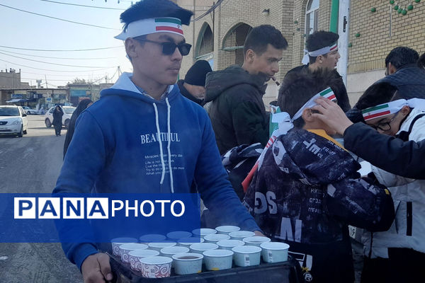 راهپیمایی 22 بهمن در شهر جعفریه قم