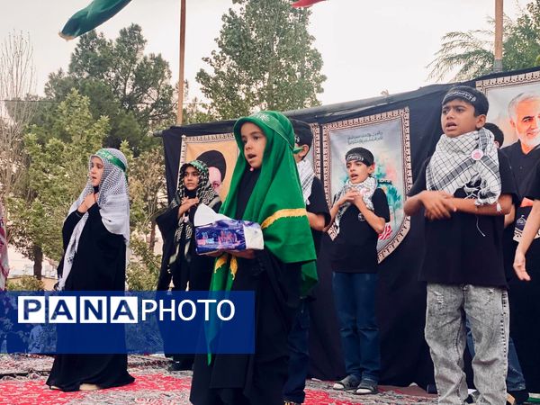 پیاده روی جاماندگان اربعین در کاشمر
