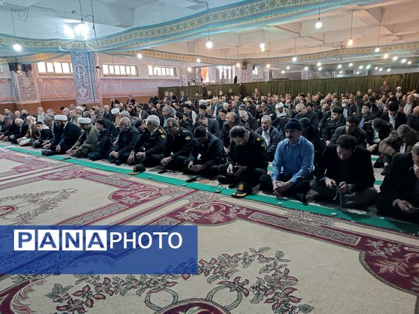 تجلیل از حافظ کل قرآن، مدد جوی روشن دل در نماز جمعه