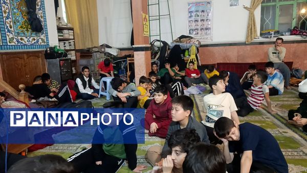 روز دوم اعتکاف پسران آشخانه 