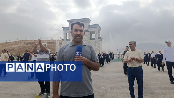 جلوه‌هایی از ورزش صبحگاهی همگانی در آشخانه 