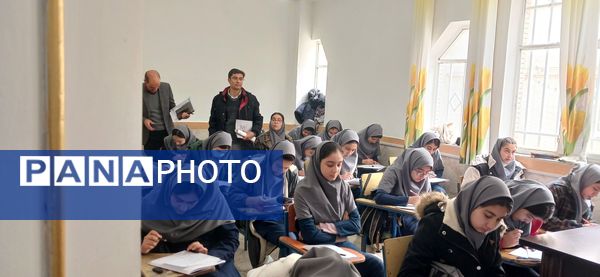 برگزاری آزمون جامع دستاوردهای یادگیری در آموزشگاه فدک فاروج