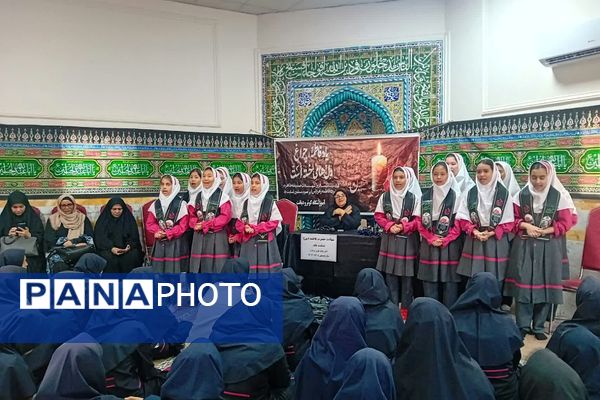 مدارس پیشوا در سوگ بانوی عصمت؛ جلوه‌ای از آیین‌های معنوی فاطمیه