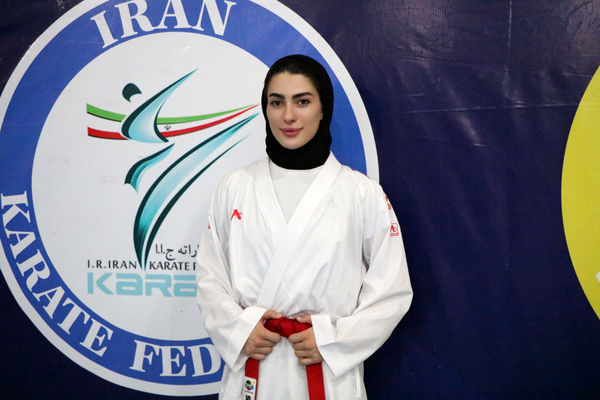 ستاره کاراته ایران در رویای طلای جهانی مصر؛ گلشادنژاد: برای خوش‌رنگ‌ترین مدال و لبخند مردم می‌جنگم