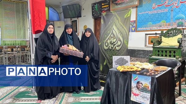 مراسم سوگواری شهادت حضرت ام البنین(س) توسط هیات دانش‌آموزی دبیرستان شاهد سمیه