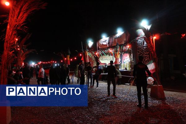 تئاتر دلدادگی در مکان سلسله الذهب نیشابور در شب هفتم محرم 