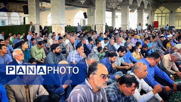 نماز جمعه و تقدیر از سربازان شهرستان کاشمر 