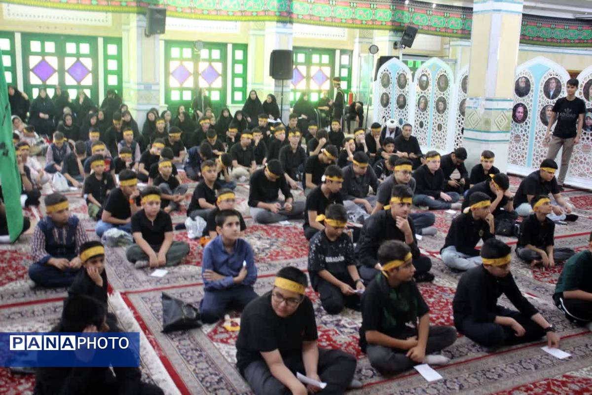 سوگواره احلی‌من‌العسل در شهرستان سمنان 