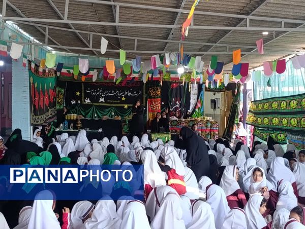 سوگواره فاطمی در دبستان شهید تنیده بندرعباس