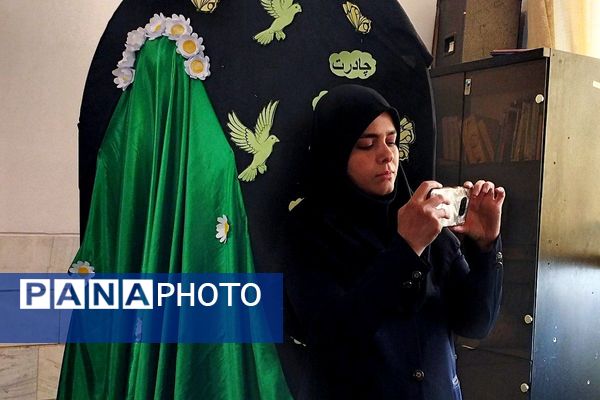 مراسم سوگواری ایام فاطمیه در دبستان موسی‌بن‌جعفر(ع) بهارستان‌دو