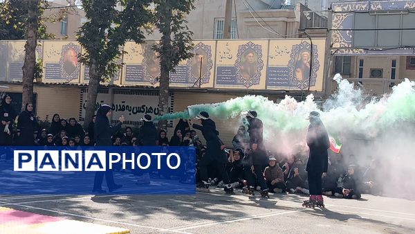 المپیاد ورزشی در دبیرستان کوثر فرهنگیان