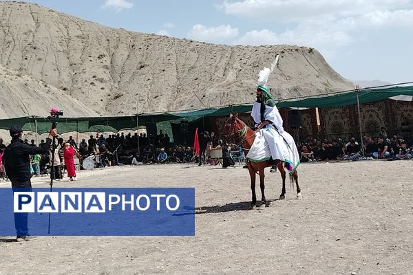 مراسم تعزیه خوانی در روز اربعین حسینی در شهر بار