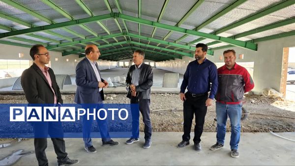 بازدید از واحد پرورش مرغ گوشتی صنعتی شرکت دام و صنعت چمنزار فاروج