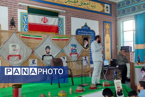 مراسم یادواره شهدا در آموزشگاه امین شهید بکائی