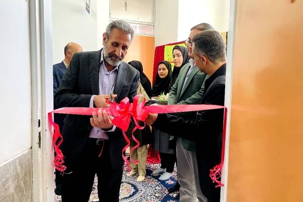 افتتاحیه کلاس درس تربیت‌بدنی در مدرسه قرآنی آیت الله غفاری شهرستان خاتم 