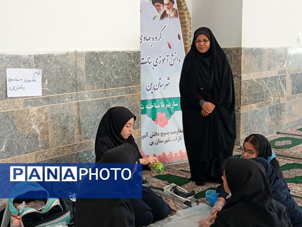 اردوی یک روزه دانش‌آموزان بسیجی همراه با ساخت موشک‌های استکبارستیزی 